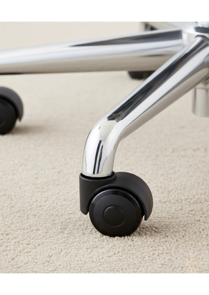 3 Adet Büro Tipi Pimli Plastik Koltuk Sandalye Tekeri 50MM