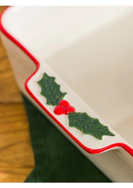 Baskılı Seramik Fırın Kabı 25 cm (W5) fiyatları