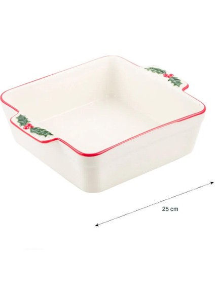 Baskılı Seramik Fırın Kabı 25 cm (W5) modelleri