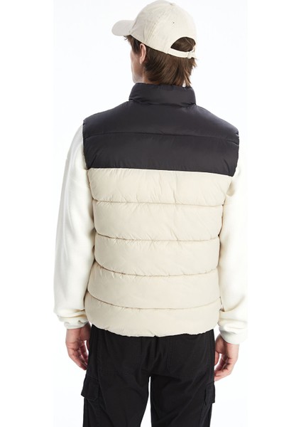 Yeni Sezon Standart Kalıp Dik Yaka Erkek Şişme Yelek indirimleri