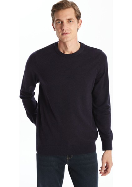 Yeni Sezon Bisiklet Yaka Erkek Triko Kazak