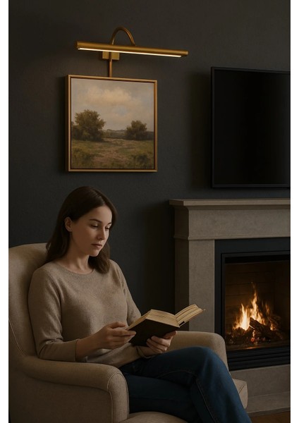 Warsaw 45 cm Dekoratif Şarjlı LED Tablo - Ayna Aplik fırsatları