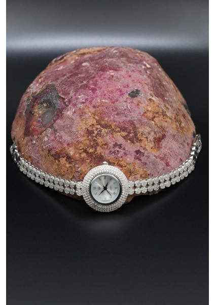 925 Ayar Gümüş Kadın Saati (Kadın Gümüş Saat) Zirkon Taşlı 902378 modelleri