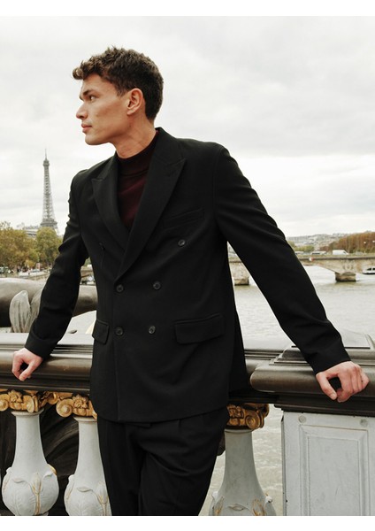 Yeni Sezon Standart Kalıp Erkek Blazer Ceket modelleri