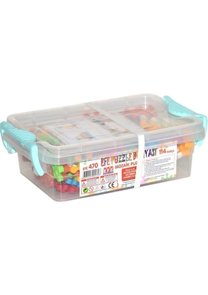 470 Mozaik Kutulu Puzzle Küçük (80PCS) fiyatları