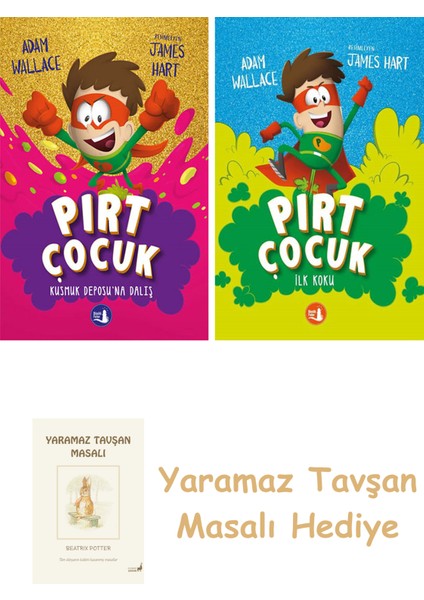 Pırt Çocuk 3 - Kusmuk Deposuna Dalış + Pırt Çocuk 1 - Ilk Koku + Yaramaz Tavşan Masalı