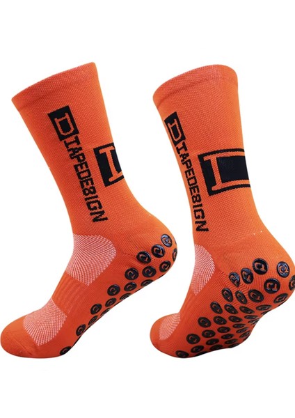 Kaydırmaz Silikon Tabanlı Futbol Çorabı Kauçuk Havlu Taban Dikişsiz Maç Sporcu Tozluk Halı Saha Maç