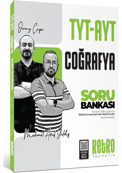2026 Tyt Ayt Coğrafya Soru Bankası Retro Yayınları