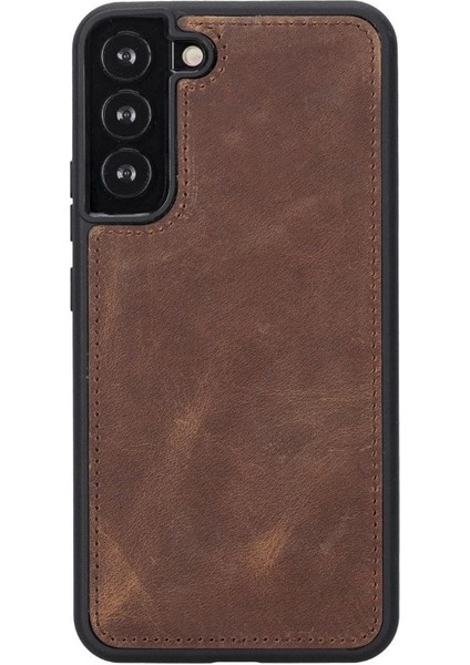 Samsung Galaxy S22 Plus Uyumlu Deri Cüzdanlı Kılıf Mwwn G2 Kahve fiyatları