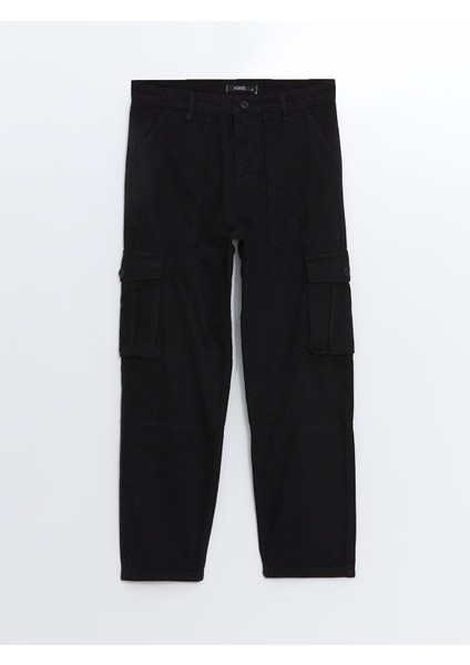 Yeni Sezon Standart Kalıp Gabardin Erkek Kargo Pantolon indirimleri