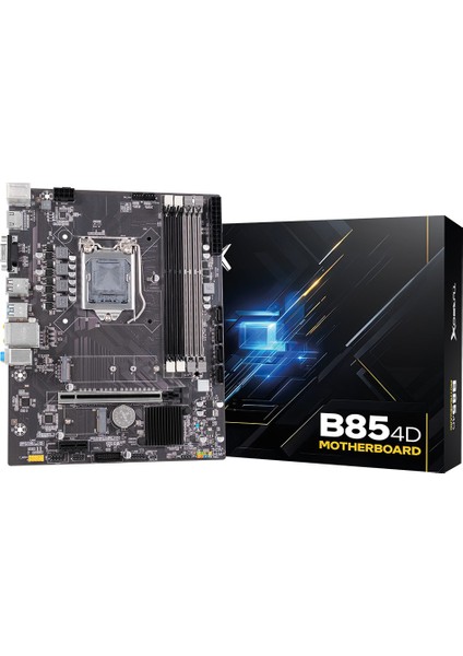 Fourteam B85(H81) Sata.m2 4*ddr3 1600MHZ USB 3.0 VGA HDMI Ses G.lan 1150P 4.gen Anakart