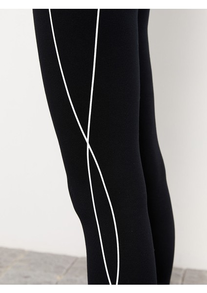 Yeni Sezon Beli Lastikli Düz Pamuklu Kadın Tayt indirimleri