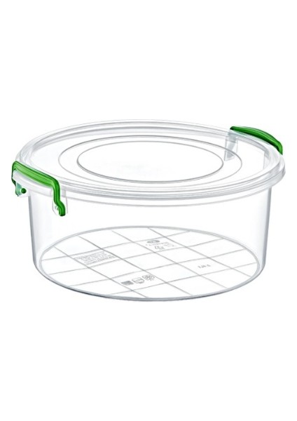 Yuvarlak Saklama Kutusu 2.4 Litre