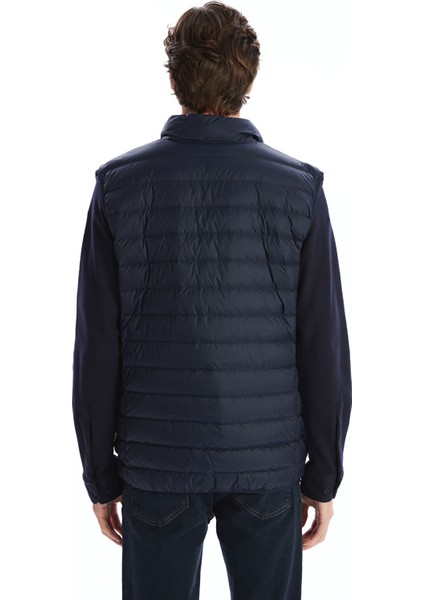 Yeni Sezon Standart Kalıp Dik Yaka Erkek Şişme Yelek indirimleri