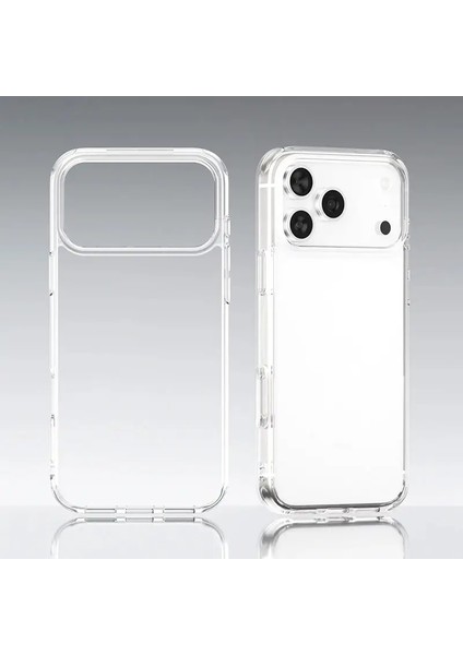 Iphone 17 Pro Max Sert Mika Kılıf Sararma Yapmaz Yumusak Degildir Kam Kaplama Kamera Bölmesi Komple Açık modelleri