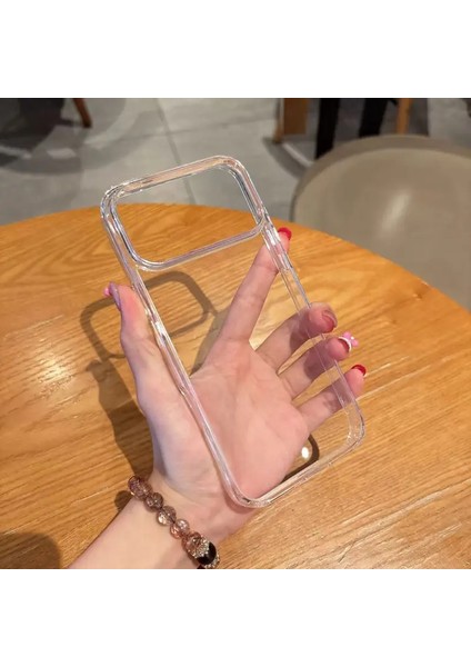 Iphone 17 Pro Max Sert Mika Kılıf Sararma Yapmaz Yumusak Degildir Kam Kaplama Kamera Bölmesi Komple Açık