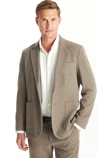 Yeni Sezon Standart Kalıp Erkek Blazer Ceket