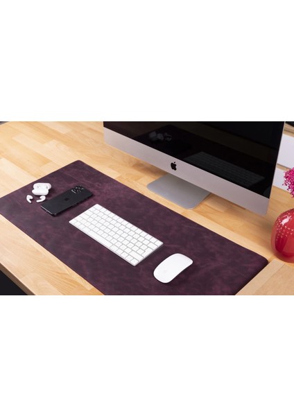 Deri Masa Matı 80*37CM Tn6 Mor