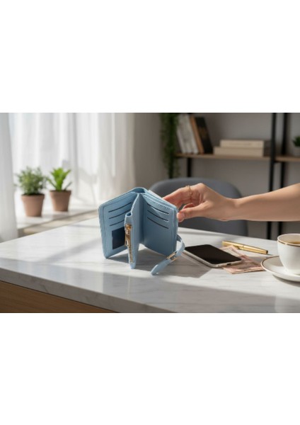 Kadın Cüzdan – Fermuarlı Bozuk Para Bölmeli – Çok Gözlü Kullanım Sağlayan Cüzdan – Şık Kapaklı Tasarım Kompakt Cüzdan – Günlük Kullanıma Uygun Çanta Içi Kadın Cüzdan – Hediyelik Şık Kadın Aksesuar fiyatları