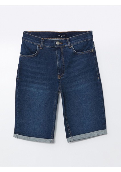 Yeni Sezon Bermuda Fit Kadın Jean Şort indirimleri