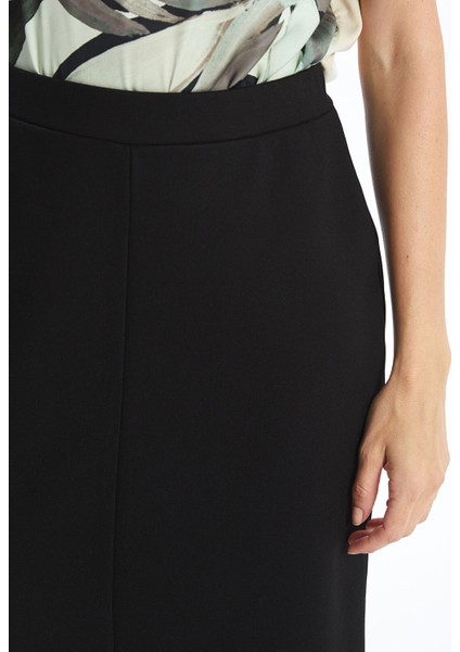 Yeni Sezon Beli Lastikli Dar Fit Kadın Etek modelleri