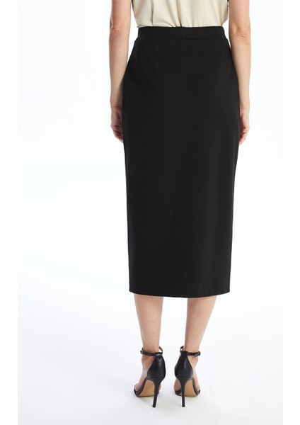 Yeni Sezon Beli Lastikli Dar Fit Kadın Etek fırsatları