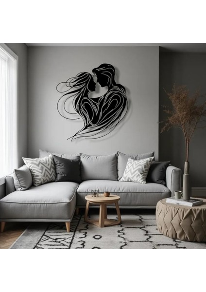 Aşk Figürü Metal Duvar Dekoru – Romantizmin ve Zarafetin Sembolü fiyatları