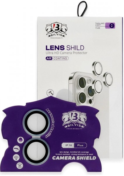 Ieg iPhone 16 Bilvis Titan Kamera Lens - Yeşil