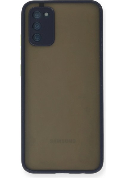 Samsung Galaxy A02S Kılıf Montreal Silikon Kapak - Lacivert