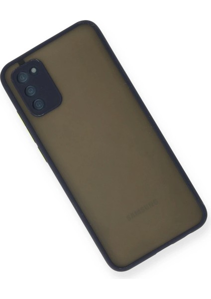 Samsung Galaxy A02S Kılıf Montreal Silikon Kapak - Lacivert modelleri