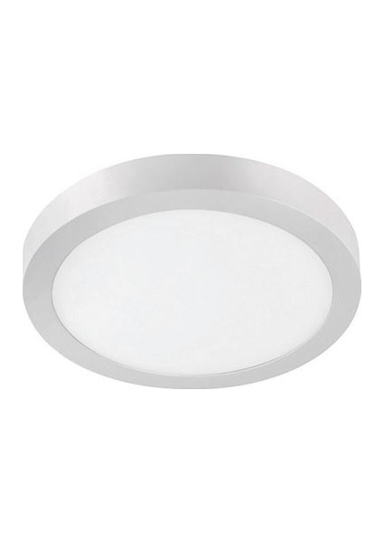 LED Panel Sıva Üstü Yuvarlak Beyaz Kasa 18W 4000K Goya modelleri