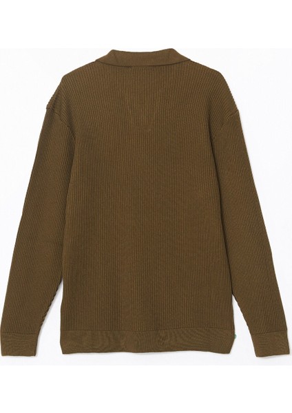 Yeni Sezon Polo Yaka Uzun Kollu Erkek Triko Kazak fiyatları