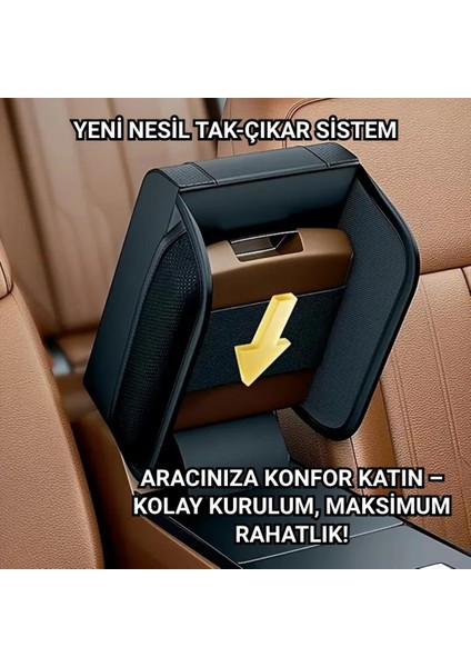 Premıum Yumuşak 2 Yan Cüzdanlı Araç Kol Dayama Padi. Kol Dayama Yastığı Araç Içi Organizer Kol Dayama indirimleri