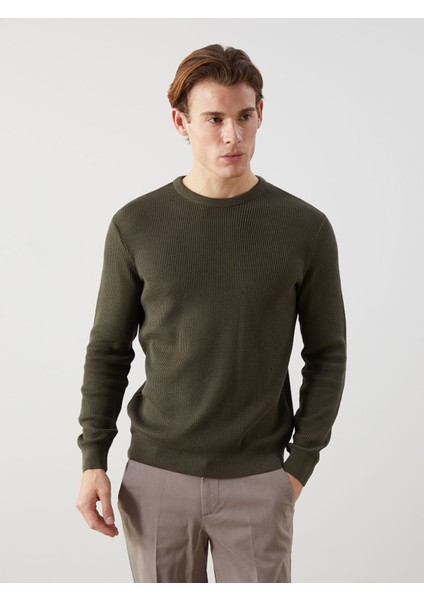 Yeni Sezon Bisiklet Yaka Erkek Triko Kazak