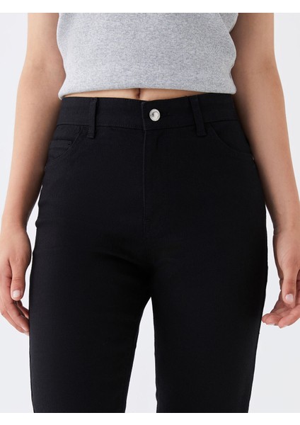 Yeni Sezon Yüksek Bel Slim Fit Kadın Jean Pantolon modelleri