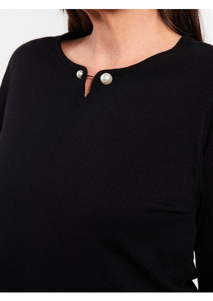 Yeni Sezon Bisiklet Yaka Düz Uzun Kollu Kadın Triko Kazak fırsatları