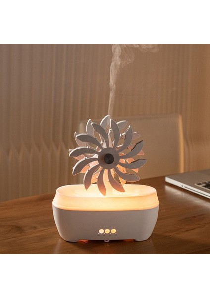 Yağmur Efektli Değirmen Hava Nemlendirici – 300ML, Bulut & Yağmur Efekti, Sessiz Çalışma