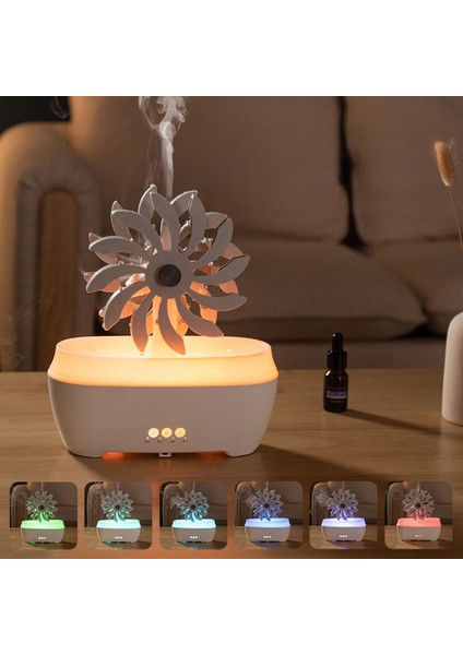 Yağmur Efektli Değirmen Hava Nemlendirici – 300ML, Bulut & Yağmur Efekti, Sessiz Çalışma fiyatları