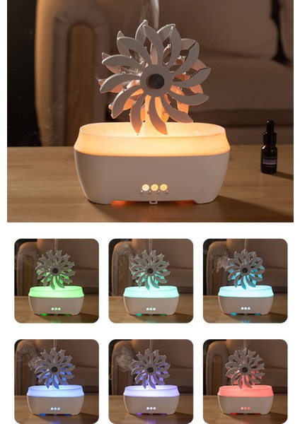 Yağmur Efektli Değirmen Hava Nemlendirici – 300ML, Bulut & Yağmur Efekti, Sessiz Çalışma fırsatları