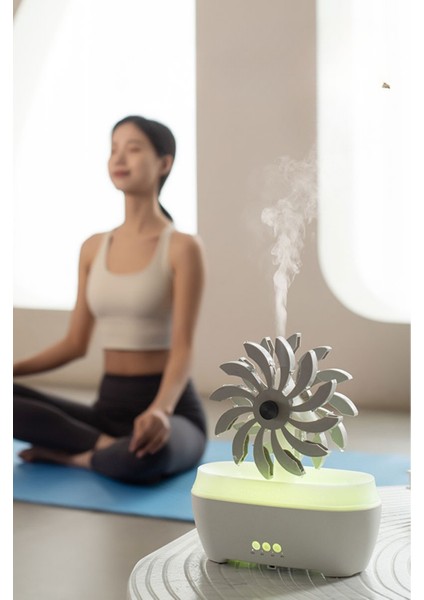 Yağmur Efektli Değirmen Hava Nemlendirici – 300ML, Bulut & Yağmur Efekti, Sessiz Çalışma