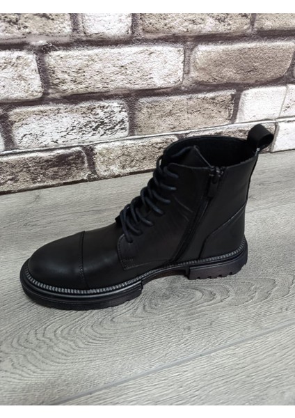 Hakiki Deri Yandan Fermuarlı Çok Kaliteli Gerçek Kauçuk Kaymaz Taban Kışlık Bot modelleri