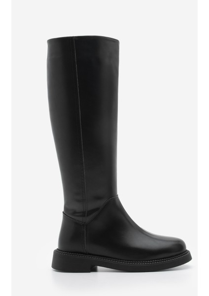 Kadın Günlük Binici Çizme Zunet Siyah modelleri