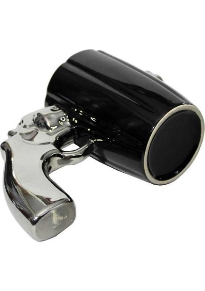 Metalik Silah Tasarımlı Kupa Bardak indirimleri