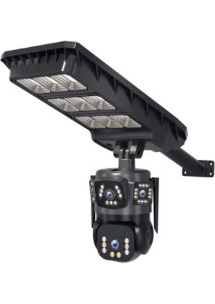 -X106 Dual Lens 4g E-Sım Destekli Solar Güneş Enerjili Aydınlatma Güvenlik Kamerası