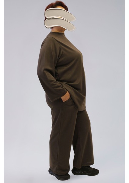 Mevsimlik Eşofman Takımı- Ecrin Kumaş Büyük Beden Eşofman Takımı fiyatları