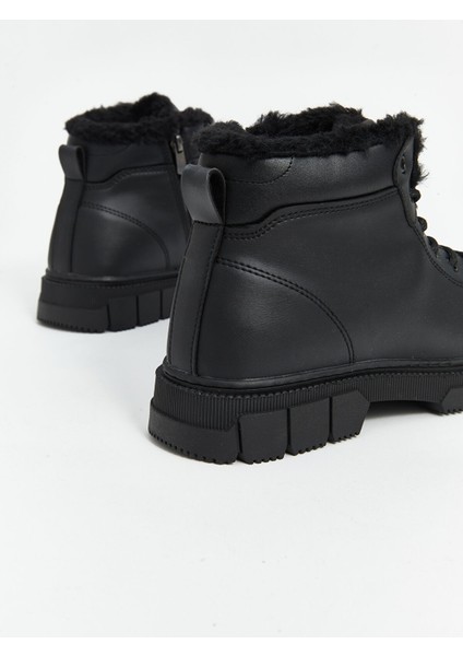 Yeni Sezon Bağcıklı Deri Görünümlü Erkek Bot indirimleri