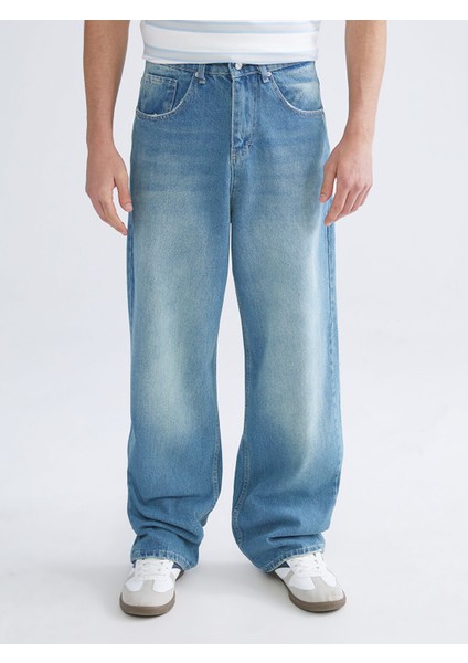 Yeni Sezon Loose Fit Erkek Jean Pantolon modelleri