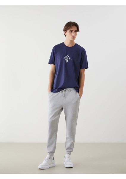 Yeni Sezon Standart Kalıp Erkek Jogger Eşofman Altı