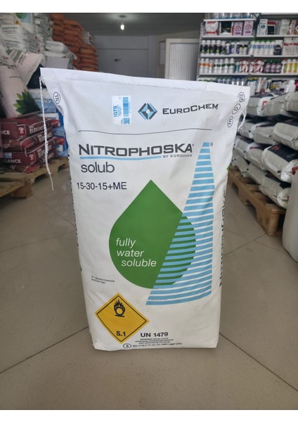 Nitrophoska 15-30-15 + ME 25 Kg – Damlama Gübresi – Meyve Büyütücü & Verim Artırıcı (İthal, İsviçre)