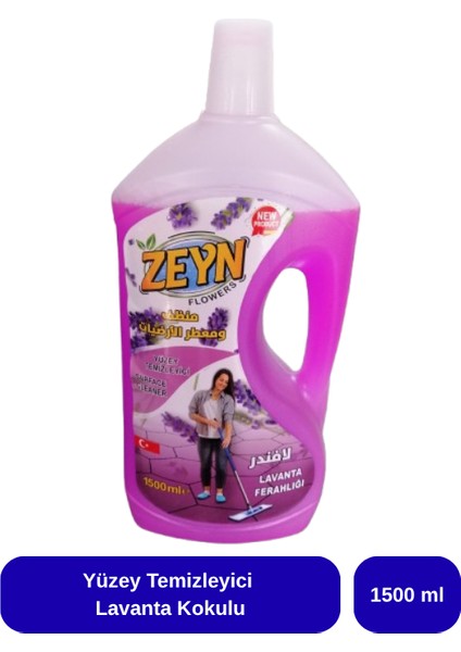 Yüzey Temizleyici Lavanta Kokulu 1500 ml